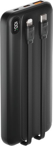 Внешний аккумулятор Olmio L-10 10000mAh (черный) - 1/1