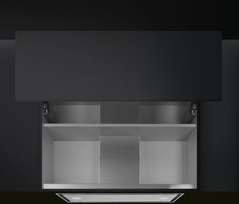 Кухонная вытяжка Smeg KSGT74B - 1/1