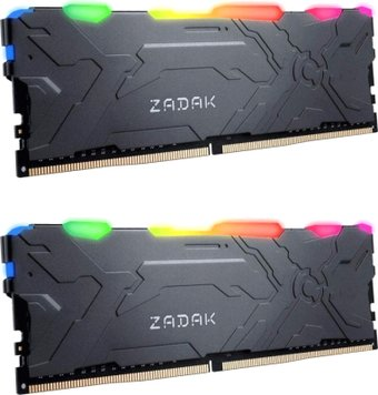 Оперативная память Zadak MOAB RGB 2x8ГБ DDR4 3200 МГц ZD4-MO132C28-16GYG2 - 1/1
