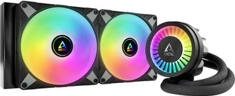 Система жидкостного охлаждения для процессора Arctic Liquid Freezer III 280 A-RGB Black ACFRE00143A - 1/1