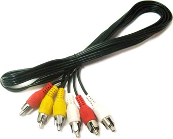 Кабель Goldmaster 3RCA - 3RCA - 1/1