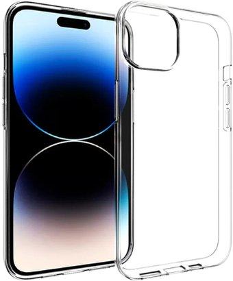 Чехол для телефона KST UT для Apple iPhone 15 Plus (прозрачный) - 1/1