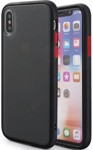 Чехол для телефона Case Acrylic для iPhone XS Max (черный) - 1/1