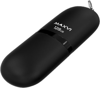 USB Flash Maxvi SF 128GB (черный) - 1/1