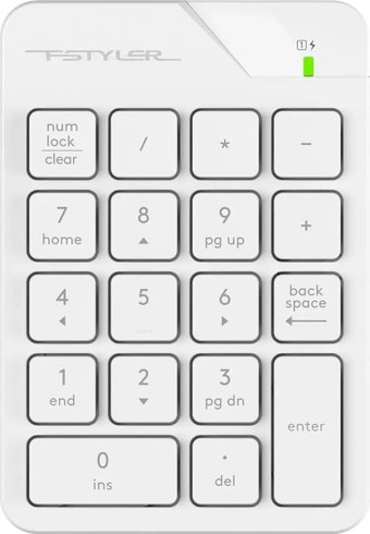 Цифровой блок A4Tech Fstyler FGK21C (белый) - 1/1