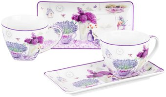 Сервиз Elan Gallery Лаванда 420526 (с блюдцами) - 1/1