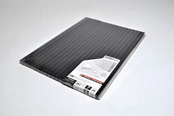 Металлический канал для переплета OPUS O.Simple Channel 297x7 мм OSC07CZA29725 (25 шт, черный) - 1/1