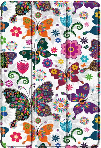 Чехол для планшета JFK Smart Case для TCL Tab 10s/TCL NXTPAPER 10s 10.1 (бабочки) - 1/1