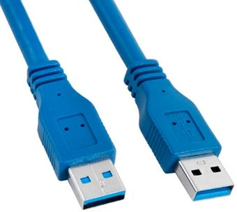 Кабель 5bites USB Type-A - USB Type-A UC3009-005 (0.5 м, синий) - 1/1