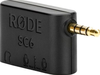 Адаптер RODE SC6 3.5 мм - 3.5 мм (черный) - 1/1