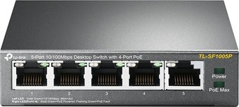 Неуправляемый коммутатор TP-Link TL-SF1005P V1 - 1/1
