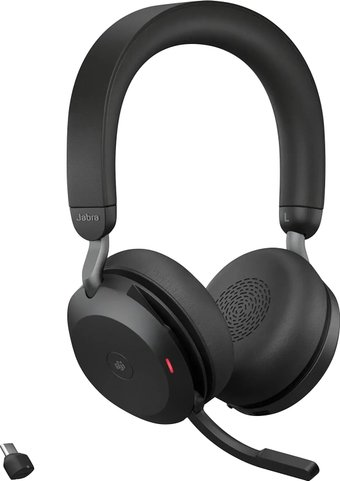 Офисная гарнитура Jabra Evolve2 75 MS Stereo USB-C (черный) - 1/1