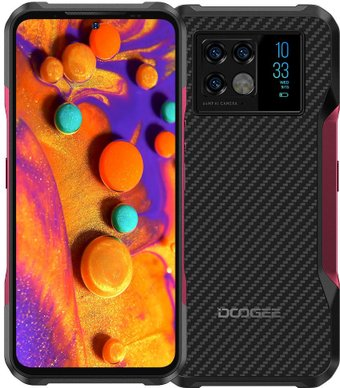 Смартфон Doogee V20 (бордовый) - 1/1