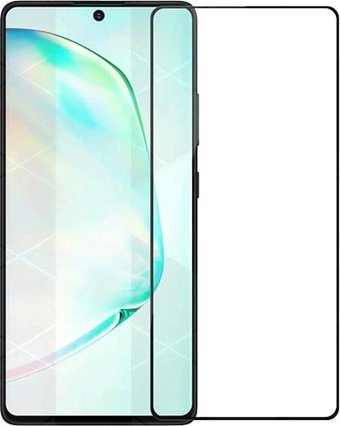 Защитное стекло KST Full glue для Samsung Galaxy S10 Lite (G770)/A91 (черное) - 1/1