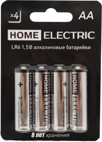 Батарейка Home Electric HELR6_AA4BL 4620167520553 - 1/1
