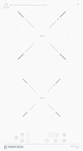 Варочная панель Meferi MIH302WH Power - 1/1