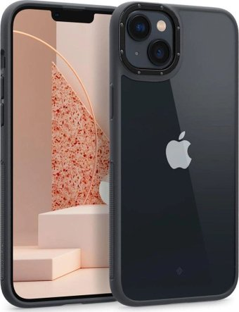 Чехол для телефона Spigen Skyfall для iPhone 14 Plus ACS04924 (черный) - 1/1