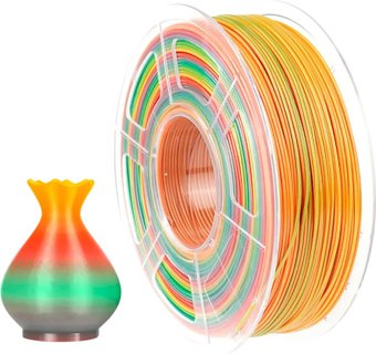 Пластик NV Print NV-3D-PETG-RAINBOW (1.75мм, 1кг, радужный) - 1/1