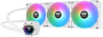 Система жидкостного охлаждения для процессора Thermaltake TH420 V2 ARGB Snow Edition CL-W378-PL14SW-A - 1/1