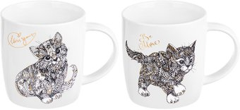 Набор кружек Elan Gallery Котята 410112 - 1/1