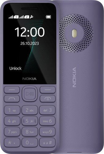 Кнопочный телефон Nokia 130 (2023) Dual SIM TA-1576 (фиолетовый) - 1/1