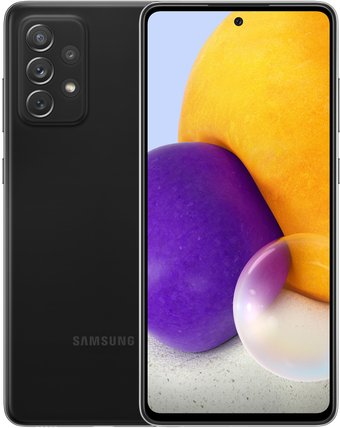 Смартфон Samsung Galaxy A72 SM-A725F/DS 8GB/256GB (черный) - 1/1