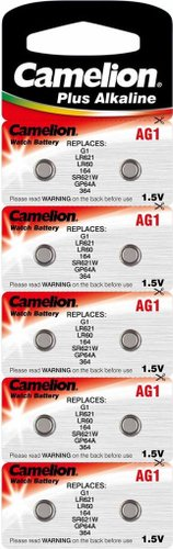 Батарейка Camelion LR621 10 шт. AG1-BP10 1548 - 1/1