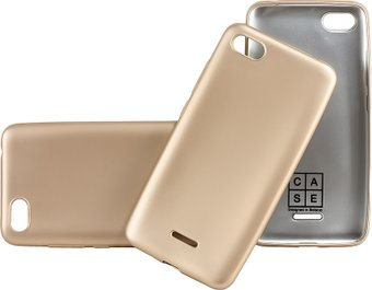 Чехол для телефона Case Deep Matte для Xiaomi Redmi 6A (золотистый) - 1/1