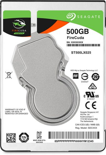 Жесткий диск Seagate FireCuda 500GB [ST500LX025] - 1/1