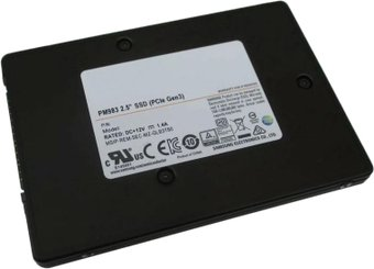 SSD Samsung PM983 1.92TB MZQLB1T9HAJR - 1/1
