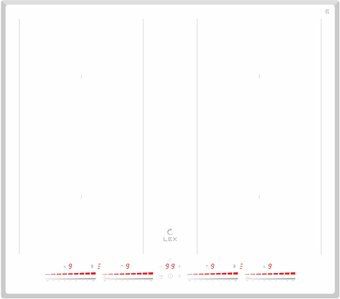 Варочная панель LEX EVI 641C WH - 1/1