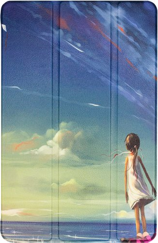 Чехол для планшета JFK Smart Case для Samsung Galaxy Tab A8 10.5 2021 (морской пейзаж) - 1/1