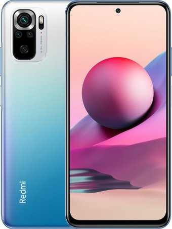 Смартфон Xiaomi Redmi Note 10S 6GB/64GB с NFC (синий океан) - 1/1