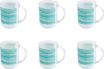 Набор кружек Luminarc Трокет Брашмания Тюркуаз V6068 (6шт) - 1/1