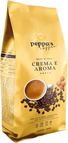 Кофе Peppo’s Coffee Crema e Aroma зерновой 1кг - 1/1