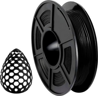 Пластик NV Print NV-3D-TPU-BLACK (1.75мм, 500г, черный) - 1/1