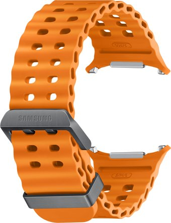 Ремешок Samsung Marine для Galaxy Watch Ultra (оранжевый) - 1/1