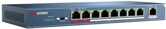 Неуправляемый коммутатор Hikvision DS-3E0109P-E - 1/1