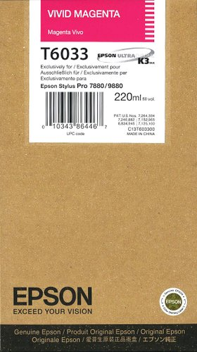 Картридж Epson C13T603300 - 1/1