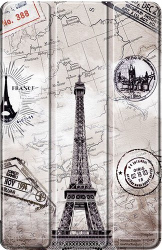 Чехол для планшета JFK Smart Case для Realme Pad (Eiffel tower) - 1/1