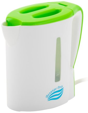 Электрический чайник Великие Реки Мая-1 (белый/салатовый) - 1/1