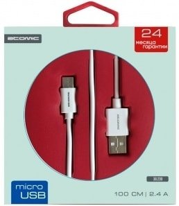 Кабель Atomic HQ-Base USB - Micro USB 1 м 30239 - 1/1