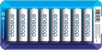 Аккумулятор Panasonic Eneloop AA 1900mAh 8 шт. BK-3MCCE/8LE - 1/1