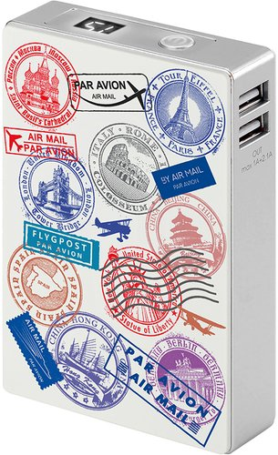 Внешний аккумулятор InterStep STAMP 12000mAh (белый) - 1/1