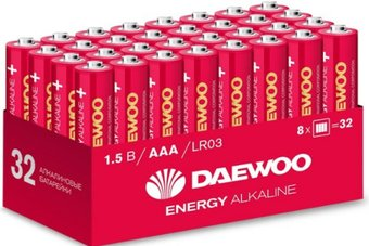 Батарейка Daewoo Energy Alkaline AA 4 шт. 32/768 - 1/1