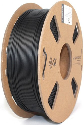 Пластик Gembird PLA 1.75 мм 800 г (черный) - 1/1
