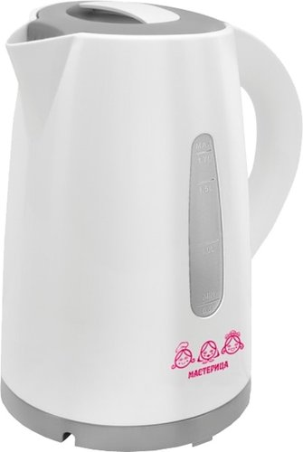 Электрический чайник Мастерица EK-1701M (белый/серый) - 1/1