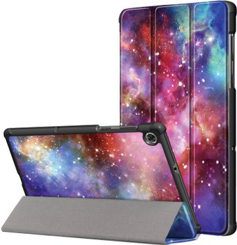 Чехол для планшета JFK Smart Case для Lenovo Tab M10 HD 2nd Gen TB-X306 (галактика) - 1/1