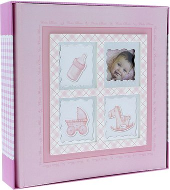 Фотоальбом Gedeon KD46200 WB Baby6 (розовый) - 1/1