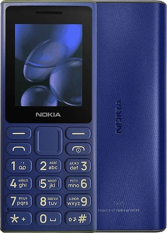 Кнопочный телефон Nokia 108 4G (2024) Dual SIM TA-1627 (синий) - 1/1